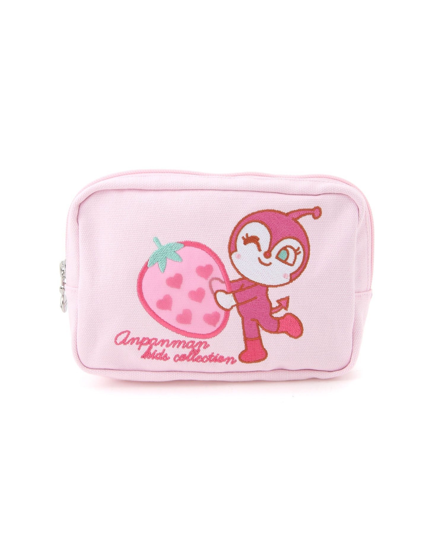 ANPANMAN KIDS COLLECTION ANPANMAN KIDS COLLECTION/(W)小花総柄ポーチ アンパンマンキッズコレクション 財布・ポーチ・ケース ポーチ パープル ピンク【送料無料】