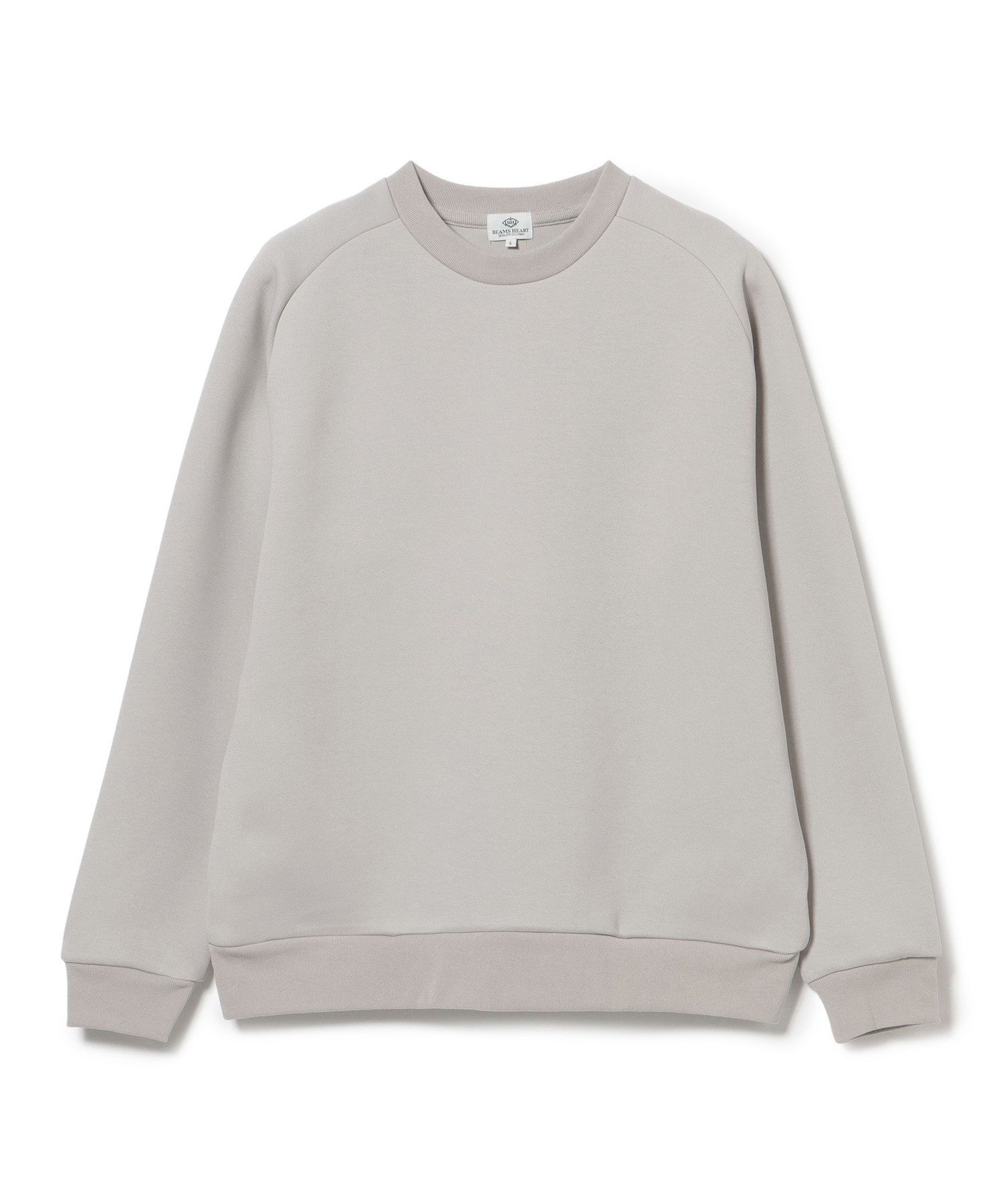 BEAMS HEART MEN ダンボール クルーネック スウェット ビームス ハート トップス スウェット・トレーナー ブラック ホワイト グレー【送料無料】