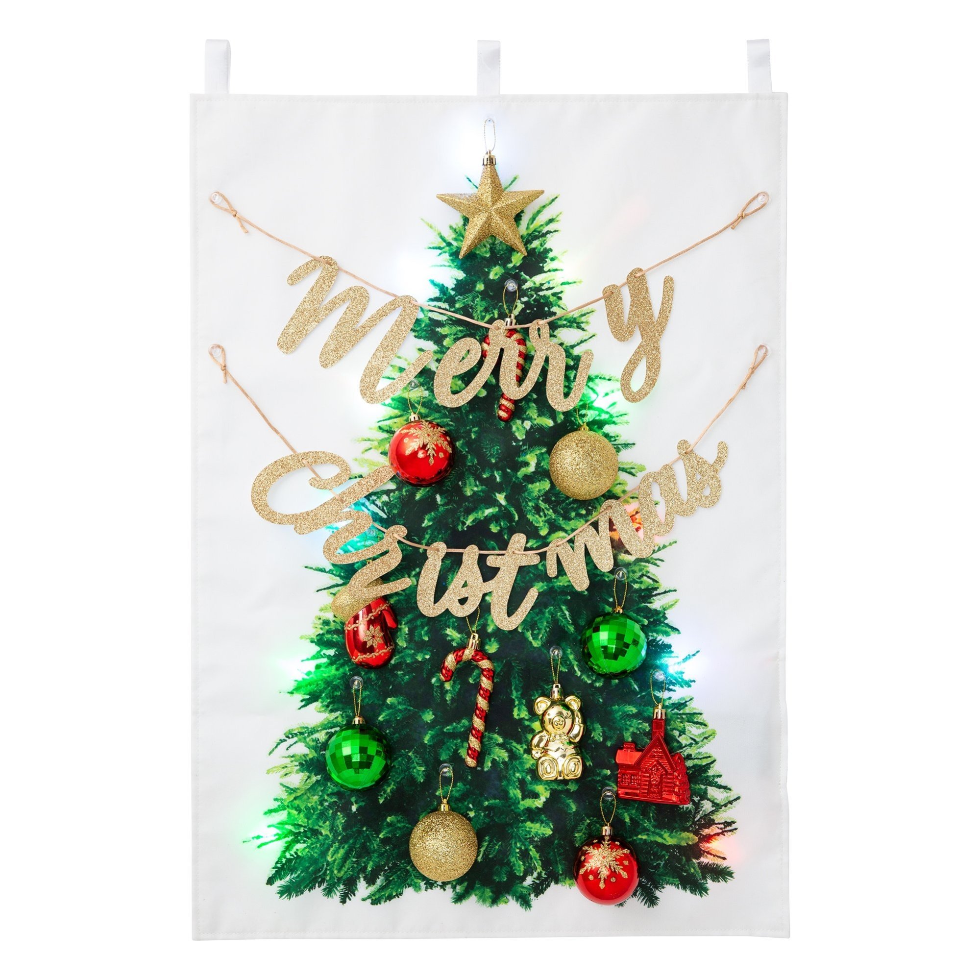 【SALE／30%OFF】Francfranc タペストリーツリー スターターセット M フランフラン インテリア・生活雑貨 オブジェ・置物・アート グリーンのサムネイル