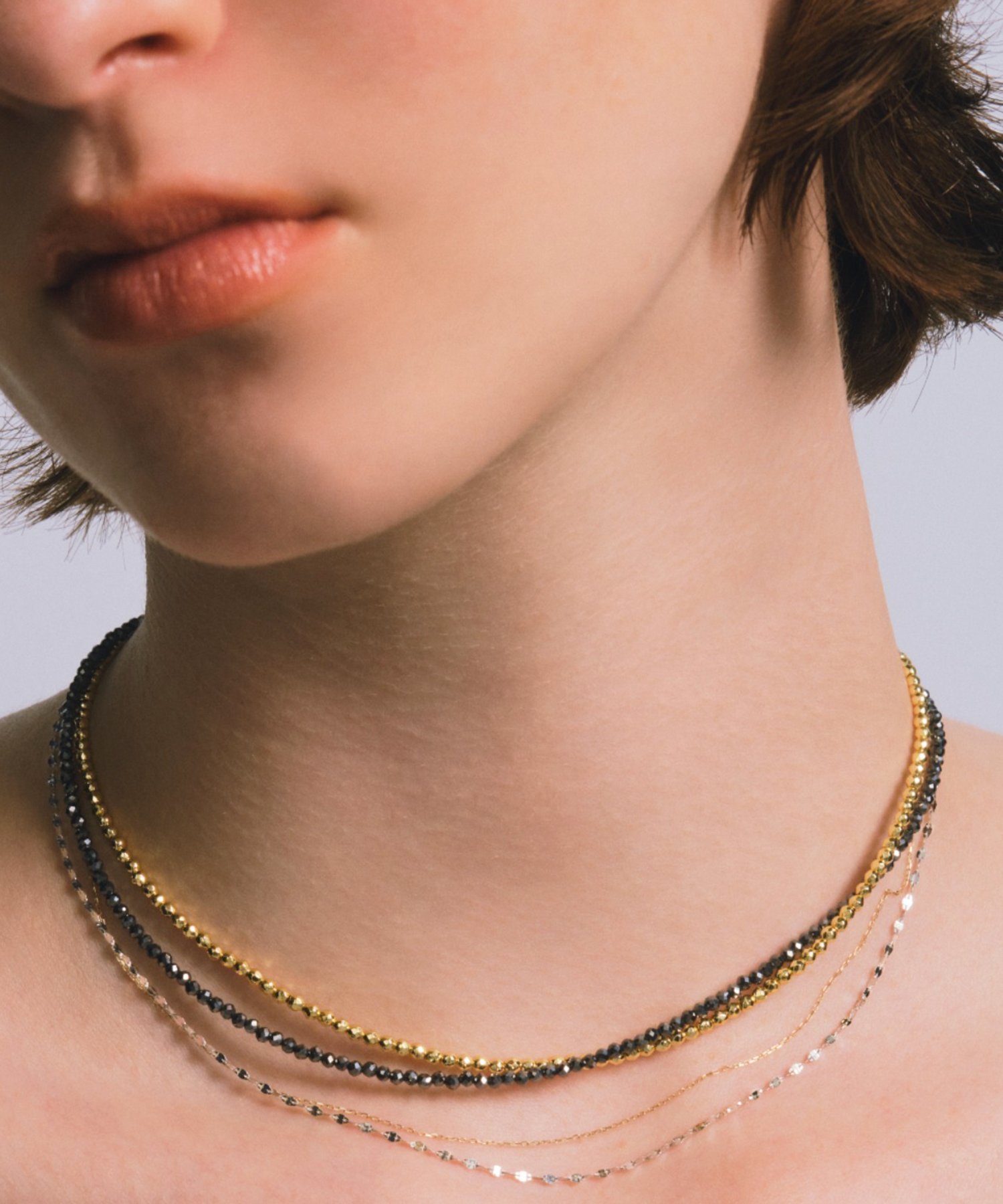 les bon bon les bon bon/(W)argent choker アージェント チョーカー セットアップセブン アクセサリー・腕時計 チョーカー ブラック【送料無料】 2