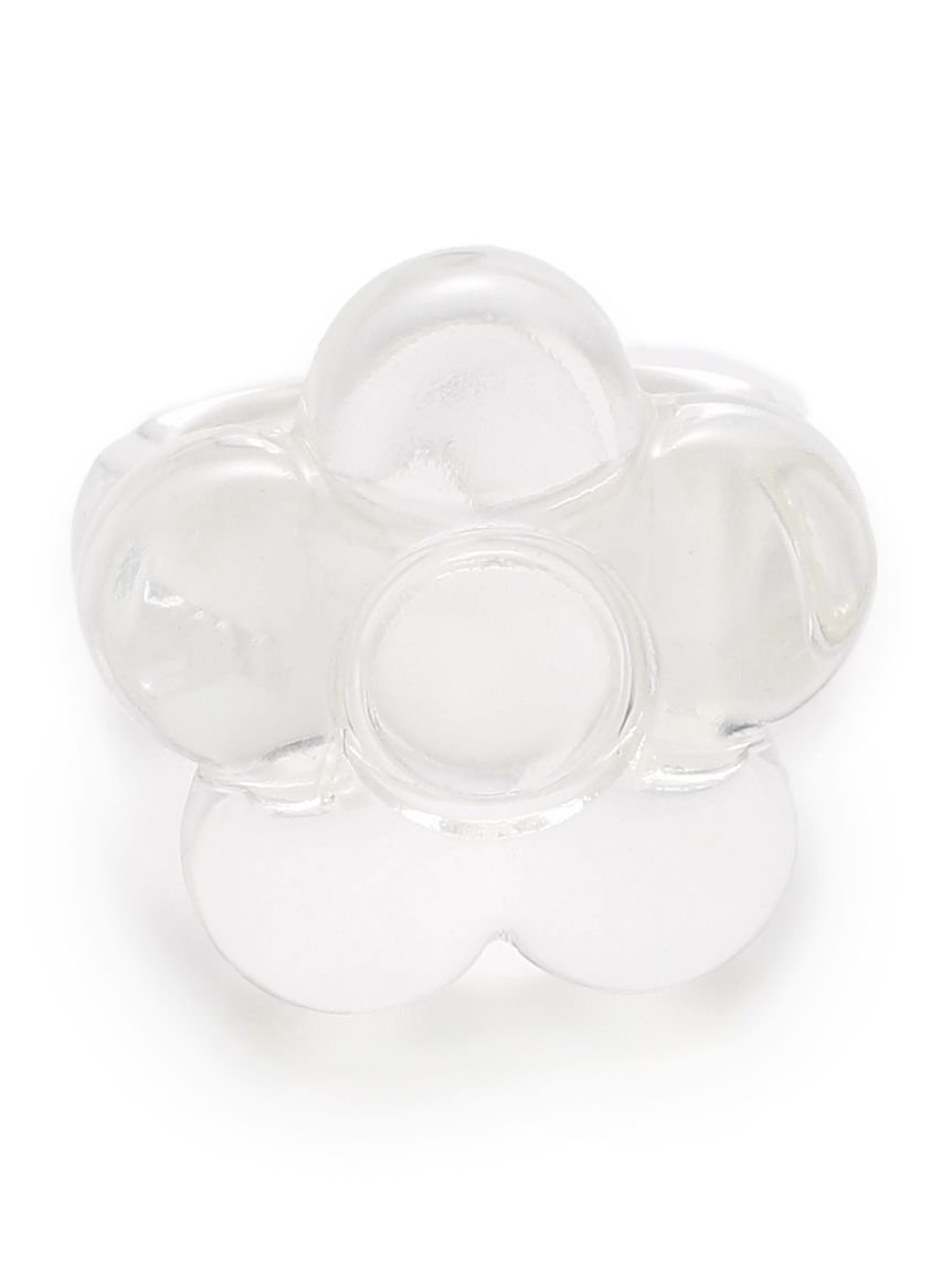 LILY BROWN 【LILY BROWN*MARY QUANT】デイジークリアリング リリーブラウン アクセサリー・腕時計 リング・指輪 ブラック ホワイト ブルー