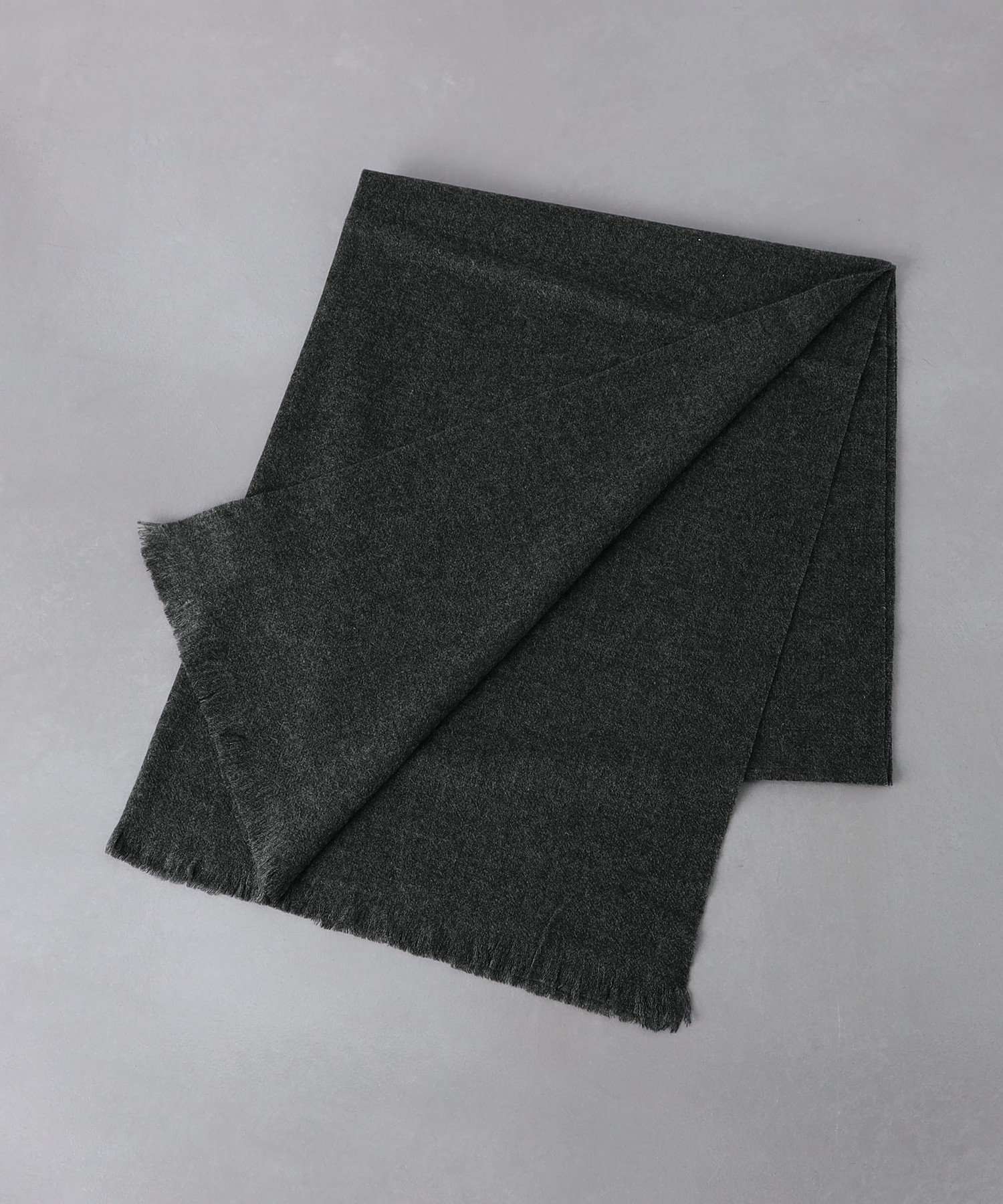 【SALE/70%OFF】UNITED ARROWS ソリッド カシミヤ ストール ユナイテッドアローズ アウトレット ファッション雑貨 マフラー・ストール・ネックウォーマー グレー ブラック オレンジ パープル【送料無料】