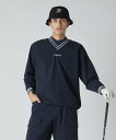 UNITED ARROWS GOLF メンズ 360° マスター Vネックプルオーバー -撥水・ストレッチ- ユナイテッドアローズ スポーツ・アウトドア用品 ゴ...