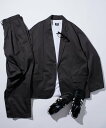 FREAK'S STORE Relax Fit リラックスフィット ツイル セットアップ / テーラードジャケット / ワイドパンツ 【限定展開】 25AW フリークスストア ジャケット・アウター テーラードジャケット・ブレザー グレー ブラック グリーン ベージュ【送料無料】