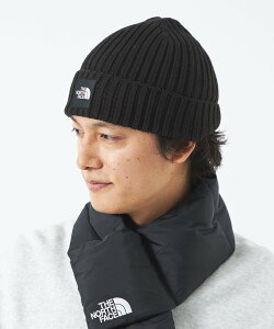 UNITED ARROWS green label relaxing [ ザ ノースフェイス ] THE NORTH FACE ロゴ ビーニー 男女兼用 ユニセックス ユナイテッドアローズ グリーンレーベルリラクシング 帽子 ニット帽・ビーニー ブラック グレー ベージュ ブラウン レッド イエロー カーキ ネイ【送料無料】