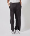 【SALE/50%OFF】NERGY 【Athlounge】UV 接触冷感 センタースリットワイドパンツ ナージー パンツ その他のパンツ ベージュ ブラック ...