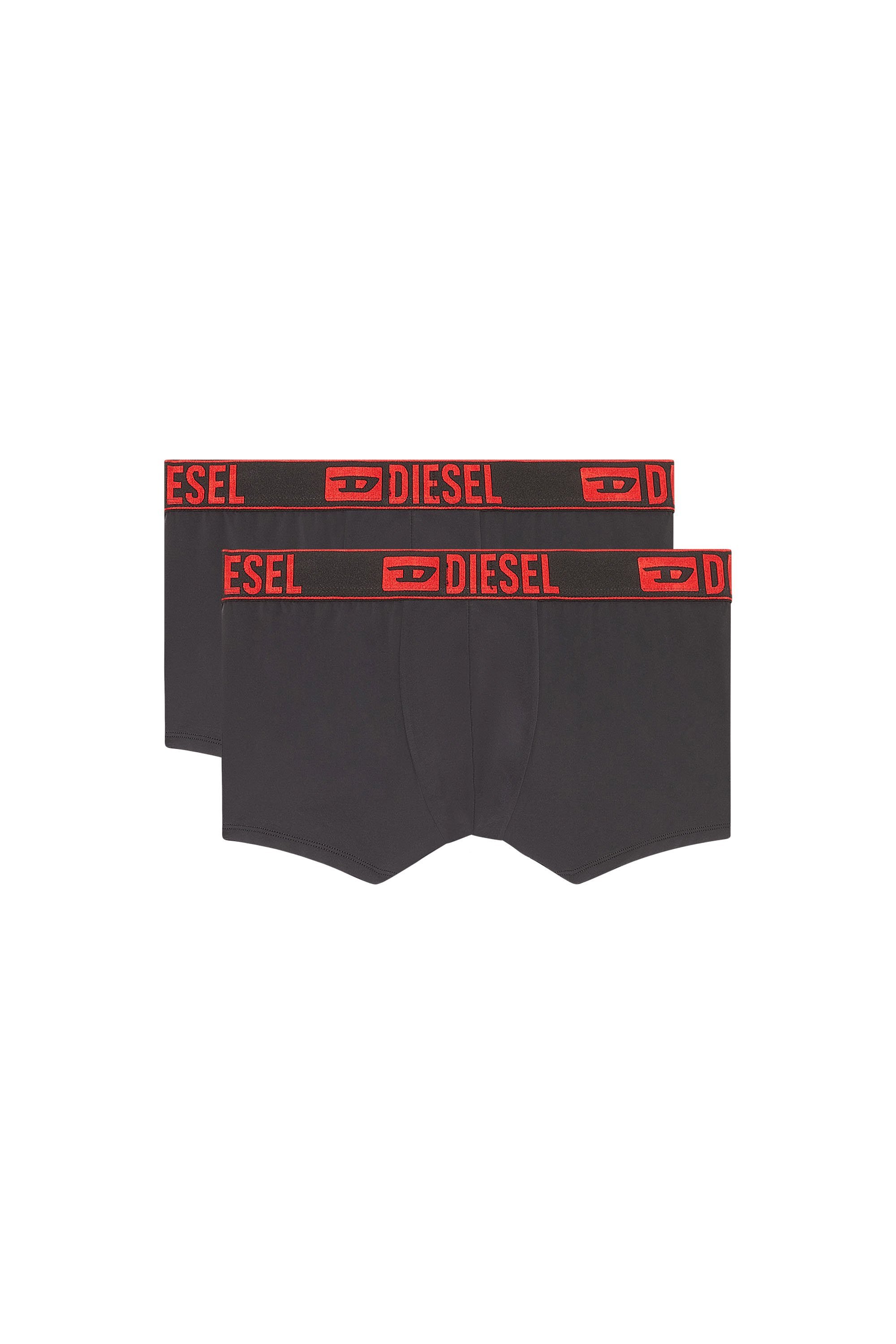 ディーゼル DIESEL メンズ アンダーウェア ボクサーパンツ 2枚セット ディーゼル インナー・ルームウェア ボクサーパンツ・トランクス ブラック【送料無料】