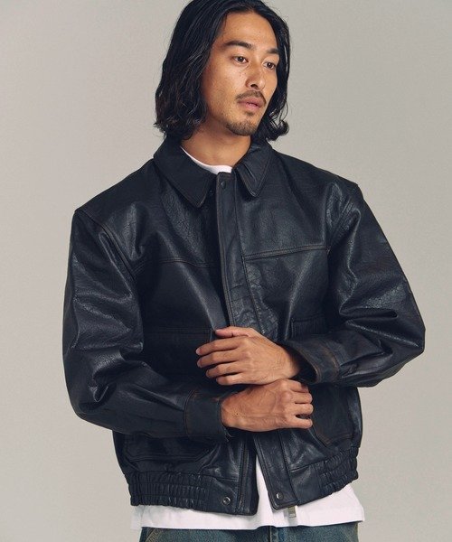 【美品/XLサイズ】✨ジャックローズ レザートラッカージャケット 羊革 黒 6 楽天市場】jackrose レザーの通販