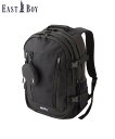 EASTBOY School リュック 32リットル メッシュ ポーチ付 高校生 スクール イーストボーイ バッグ リュック・バックパック ブラック【送料無料】