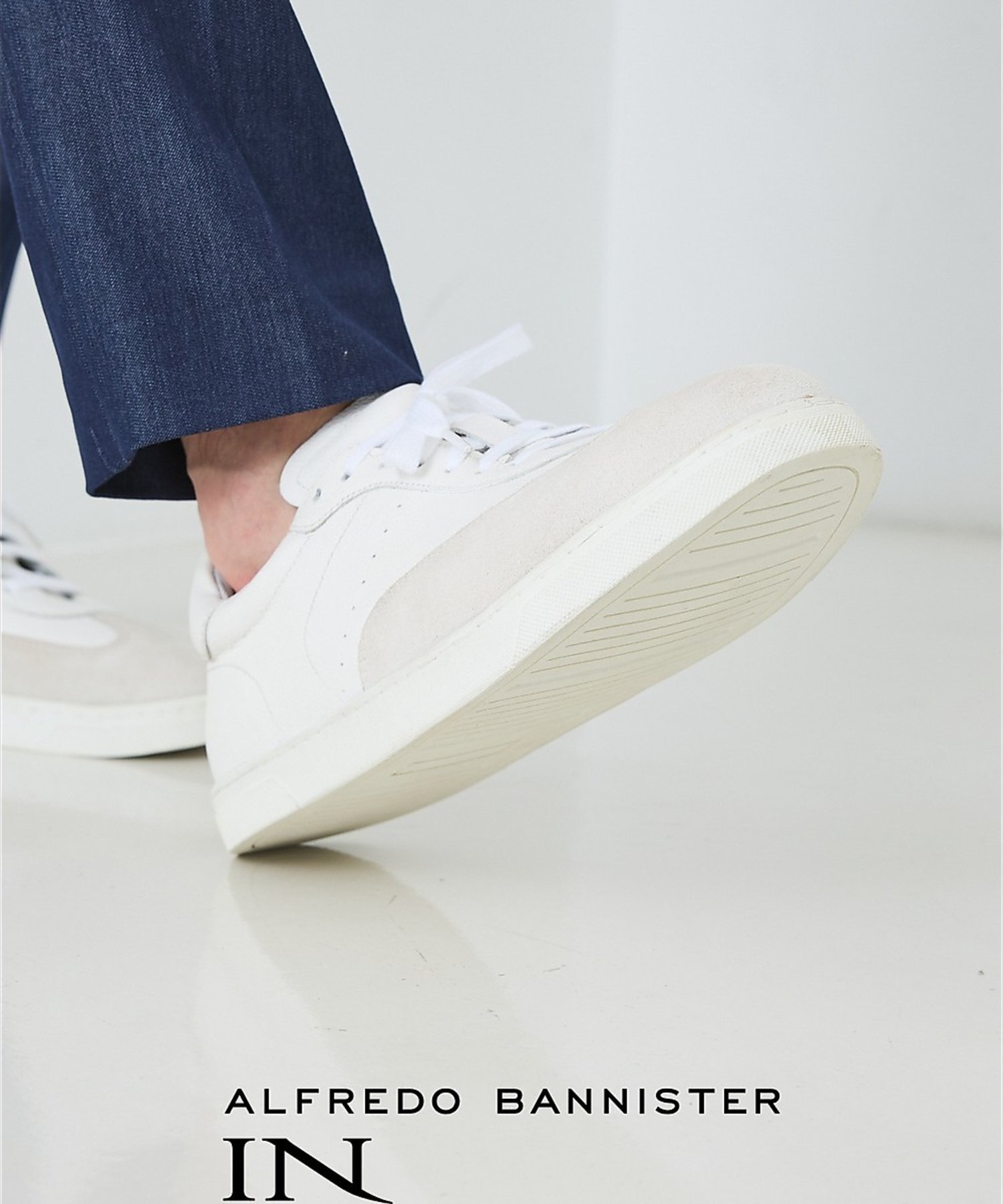 楽天市場】alfredoBANNISTER（カラーホワイト）（メンズ靴｜靴）の通販