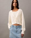 Calvin Klein Jeans Calvin Klein Jeans/【公式ショップ】 カルバンクライン 2 IN 1クロップドカーディガン Calvin...