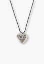 ANNA SUI ハート 蝶モチーフ ネックレス アナ スイ アクセサリー・腕時計 ネックレス シルバー【送料無料】
