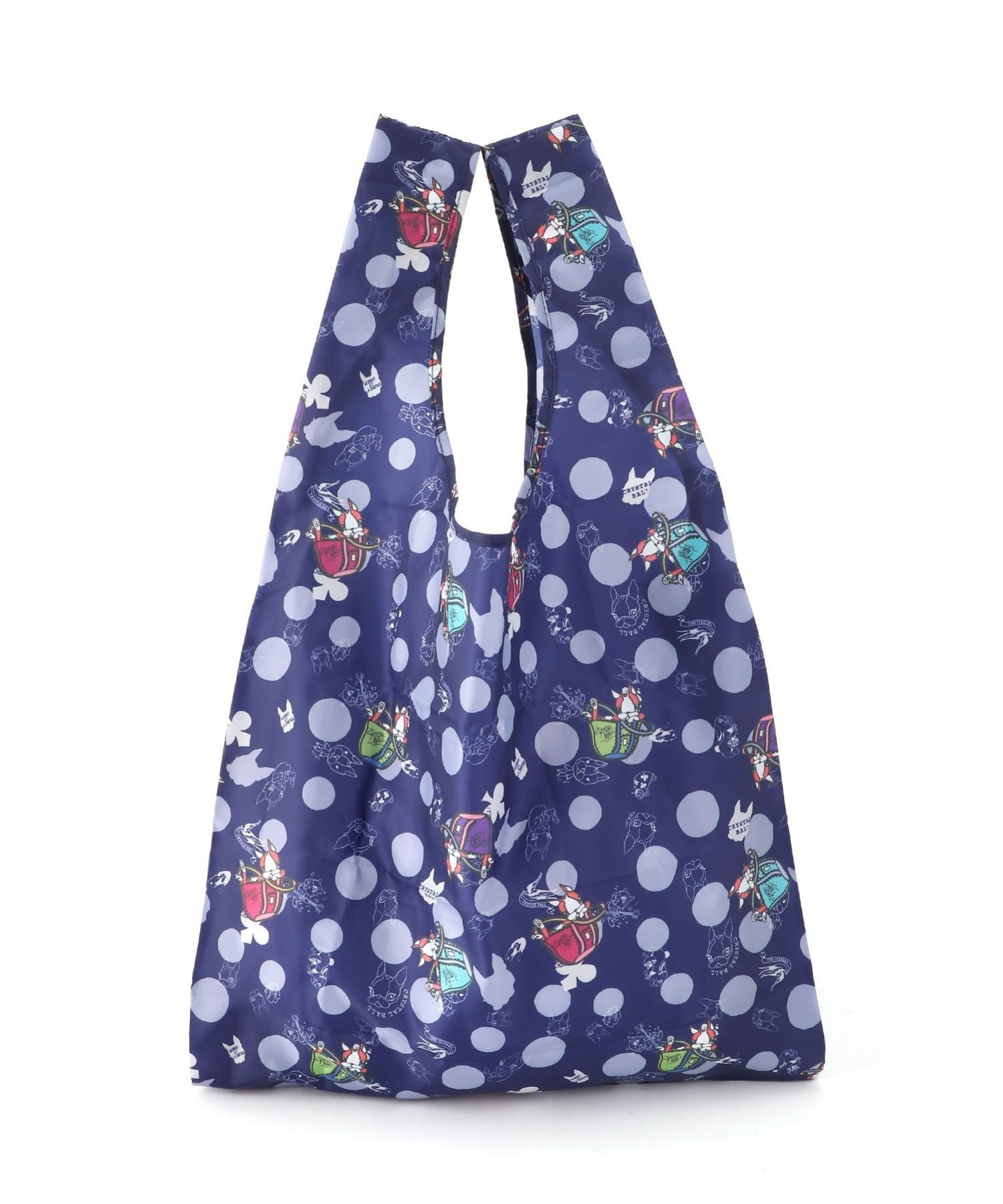 CRYSTAL BALL CRYSTAL BALL/(W)パルミエ クリスタルボール バッグ エコバッグ・サブバッグ ブルー