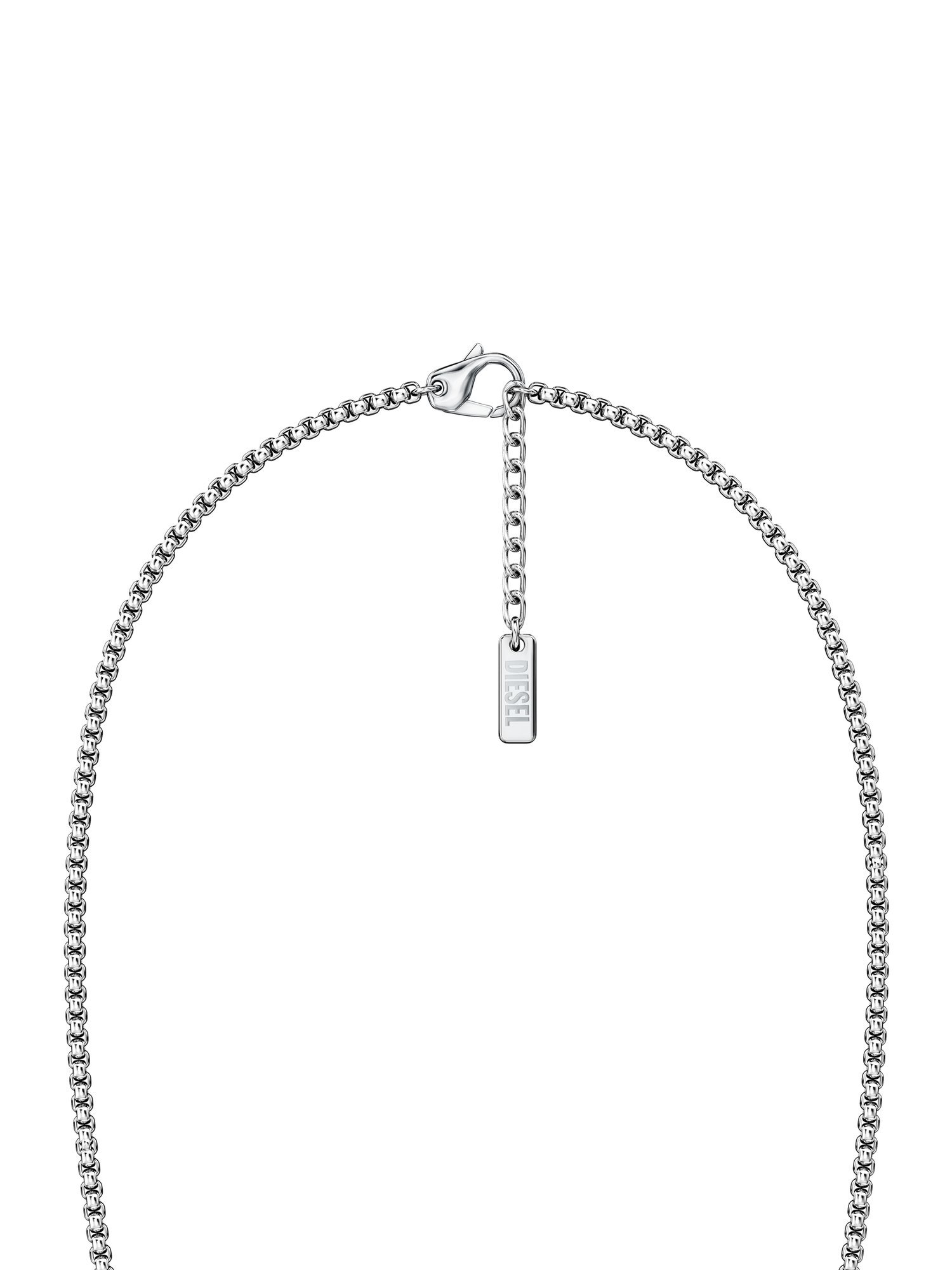 ディーゼル アクセサリー ユニセックス ネックレス シルバー DX1689040 ウォッチステーションインターナショナル アクセサリー・腕時計 ネックレス レッド