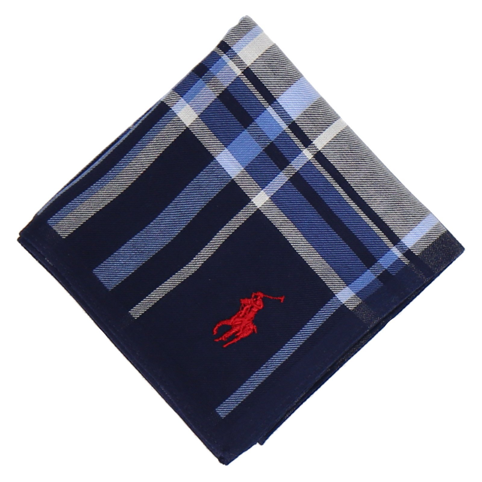 ラルフローレン ハンドタオル POLO RALPH LAUREN POLO RALPH LAUREN(ポロ ラルフ ローレン) 先染ハンカチ インターモードカワベ ファッション雑貨 ハンカチ・ハンドタオル ネイビー ホワイト ベージュ