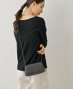 IACUCCI アバ ウォレットショルダー CERVO イアクッチ 財布・ポーチ・ケース その他の財布・ポーチ・ケース グレー ブラック【送料無料】