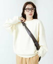 【SALE/30%OFF】FREAK'S STORE スウェットライク プルオーバー【限定展開】 24AW フリークスストア トップス ニット ホワイト レッド...