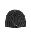 HUF TWO TONE BEANIE / HUF ハフ ビーニー ニットキャップ ハフ 帽子 ニット帽・ビーニー ブラック パープル【送料無料】