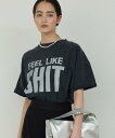GALLARDAGALANTE 【REMIRELIEF】BIGサイズTシャツ ガリャルダガランテ トップス その他のトップス ホワイト ブラック【送料無料】