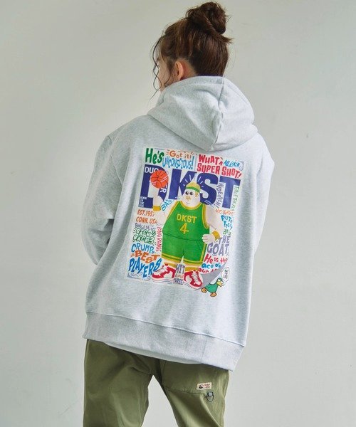 Duckster DUCKSTER/ダックスター DKSTポスター フルジップパーカー (MENS) ゴースローキャラバン トッ..