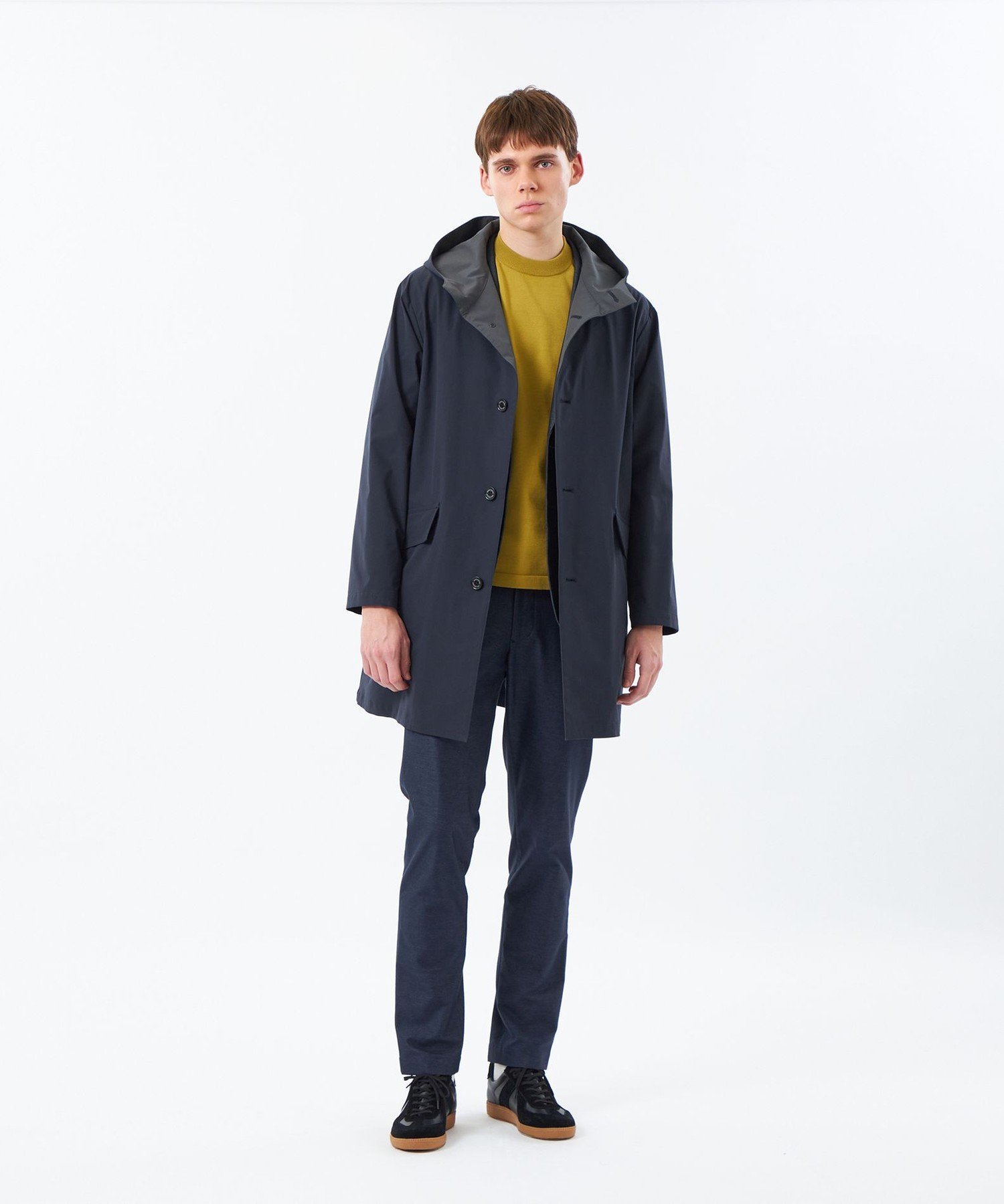 MACKINTOSH PHILOSOPHY シャドーリップストップ BALBY HOOD(バルビー フード) マッキントッシュ フィロソフィー ジャケット・アウター その他のジャケット・アウター ネイビー グリーン【送料無料】