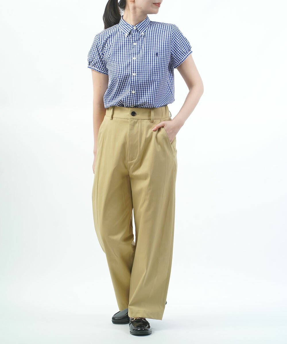 nicholson&nicholson ニコルソン&ニコルソン チノパンツ ECRU-CHINO ブルーコムブルー パンツ チノパンツ