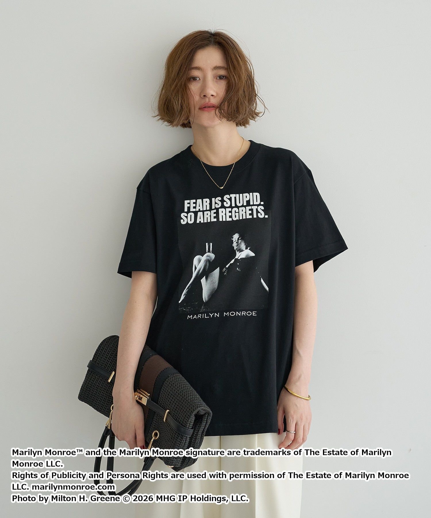 YECCA VECCA 【GOOD ROCK SPEED】MRMフォトTee2 イェッカヴェッカ トップス カットソー・Tシャツ ブラック