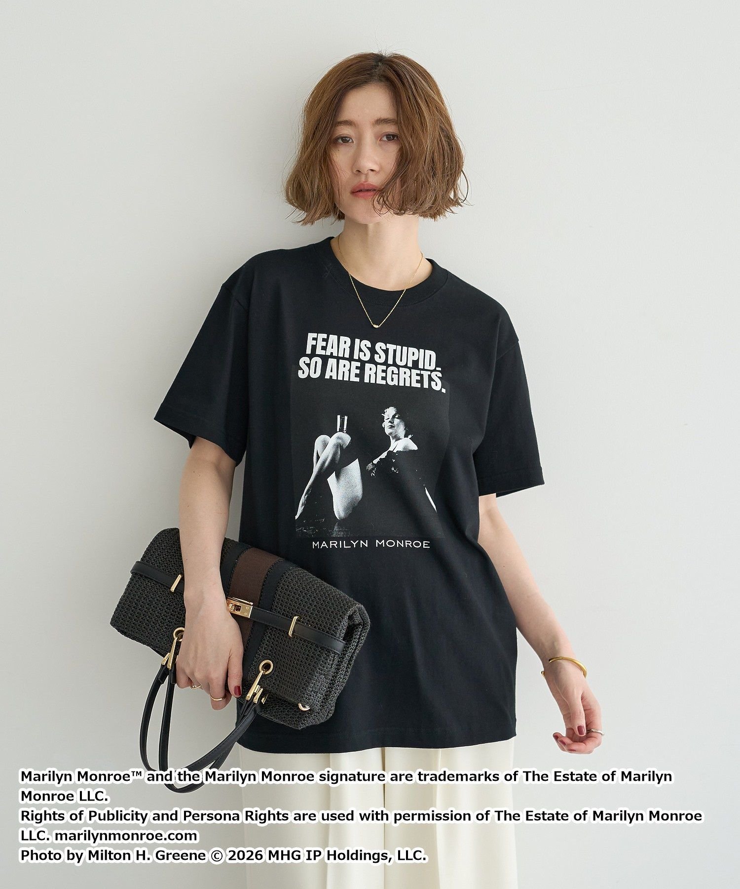 YECCA VECCA 【GOOD ROCK SPEED】MRMフォトTee2 イェッカヴェッカ トップス カットソー・Tシャツ ブラック