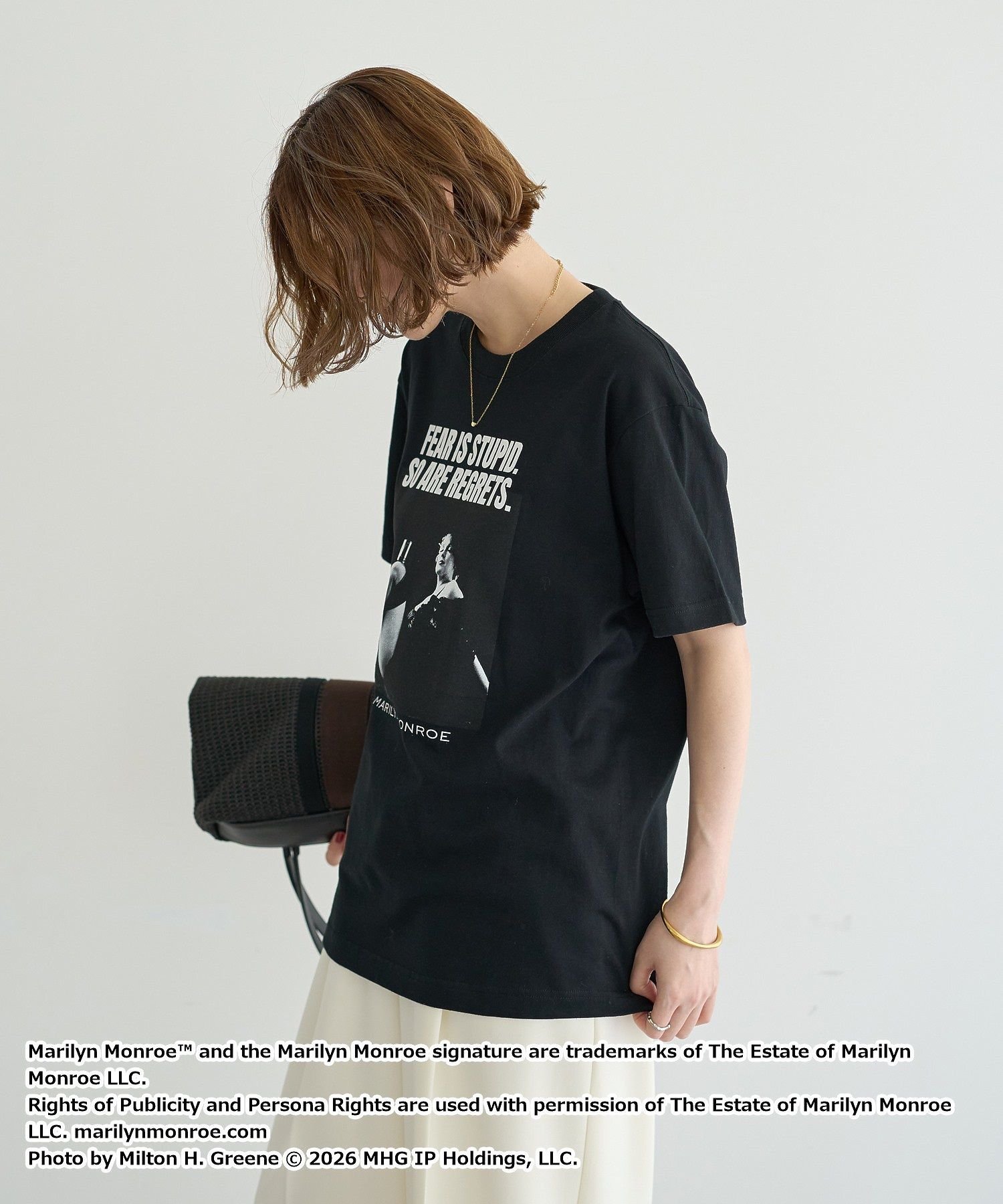 YECCA VECCA 【GOOD ROCK SPEED】MRMフォトTee2 イェッカヴェッカ トップス カットソー・Tシャツ ブラック