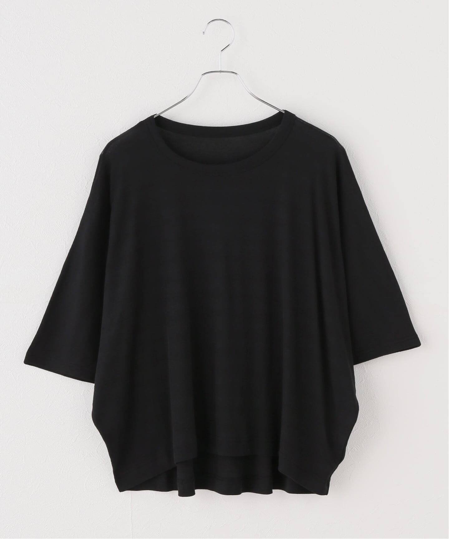 JOURNAL STANDARD シアーフライスドルマン ジャーナル スタンダード トップス カットソー・Tシャツ ブラック ブラウン グレー
