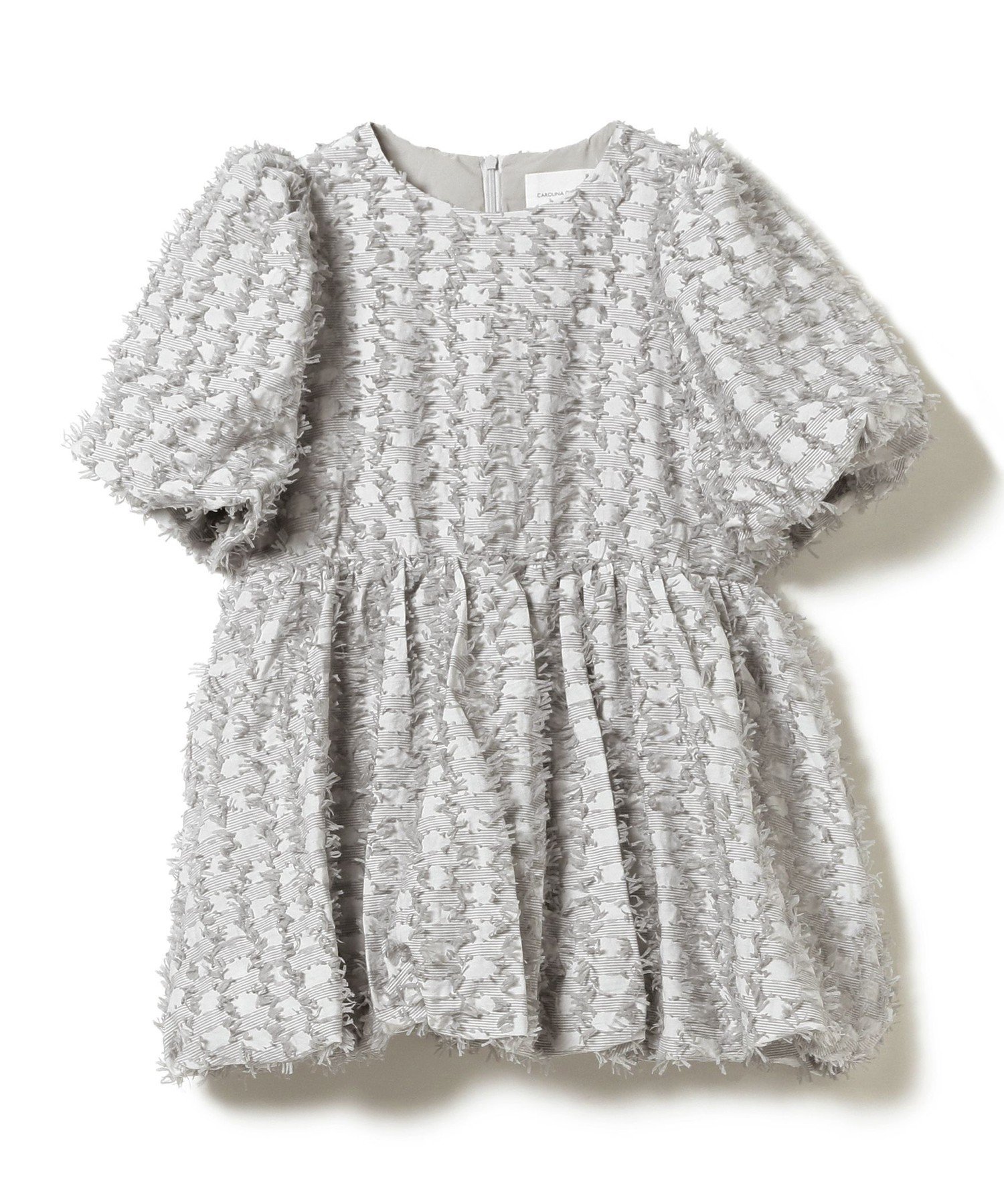 【SALE／40%OFF】CAROLINA GLASER 【8/10新規値下げ】【人気急上昇中！】CAROLINA GLASER / バルーンスリーブ ブラウス オケージョン セレモニー お呼ばれ カロリナ グレイサー トップス シャツ・ブラウス ベージュ【送料無料】のサムネイル