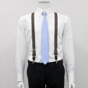 TOKYO SHIRTS サスペンダー 日本製 ブラウン系 ビジネス フォーマル BM252901GFAJ20A-59-U00 トーキョーシャツ ファッション雑貨 ベルト ブラウン