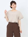 【SALE/59%OFF】m.f.editorial ハシゴレース 半袖プルオーバーブラウス 半袖 レディース シャツ カットソー トップス ブラウス カジュア...
