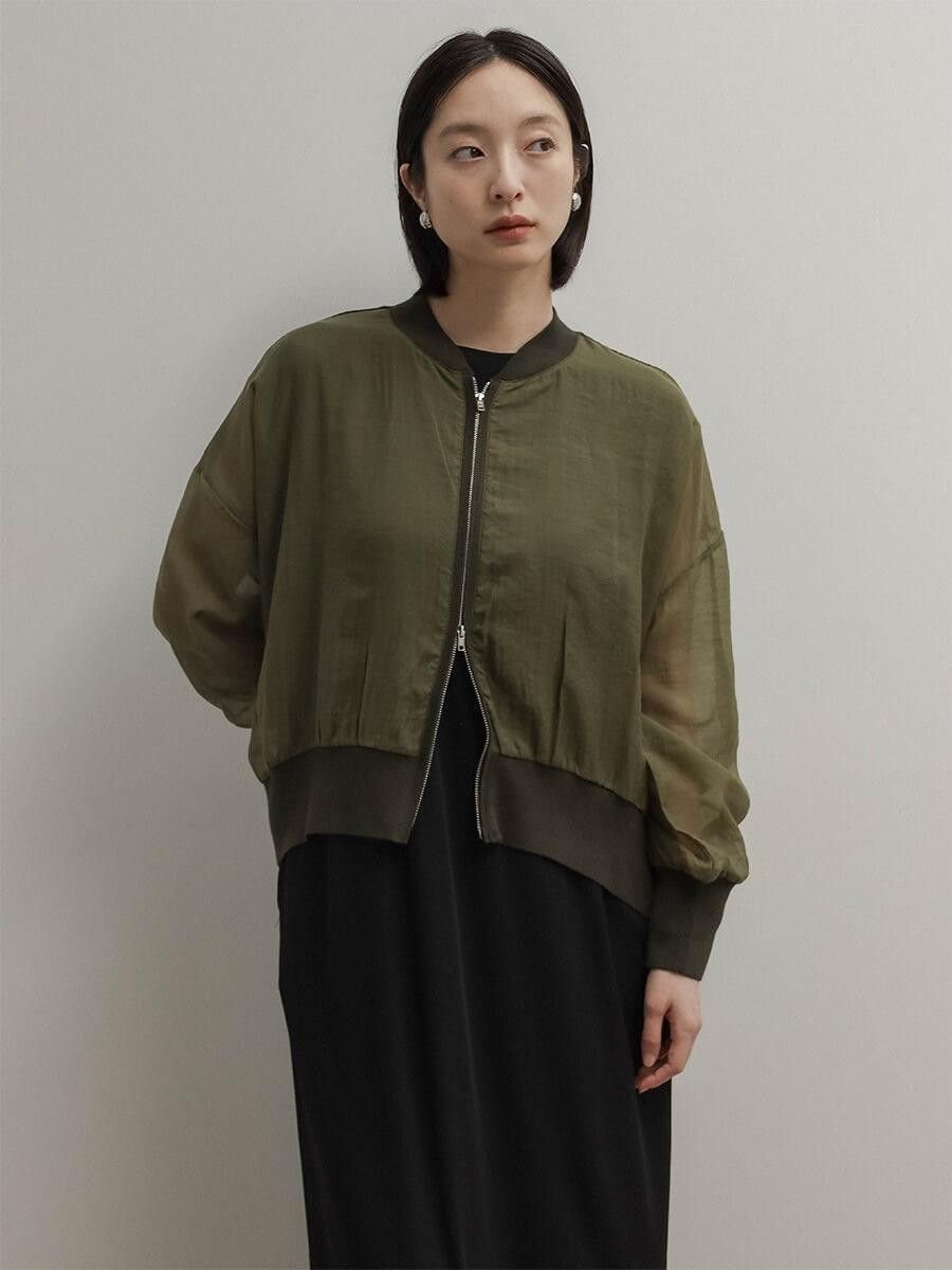 RADIATE シアードッキングニットジップブルゾン ラシュッド トップス その他のトップス ホワイト グレー カーキグリーン ブラック【送料無料】（楽天・Rakuten Fashion）