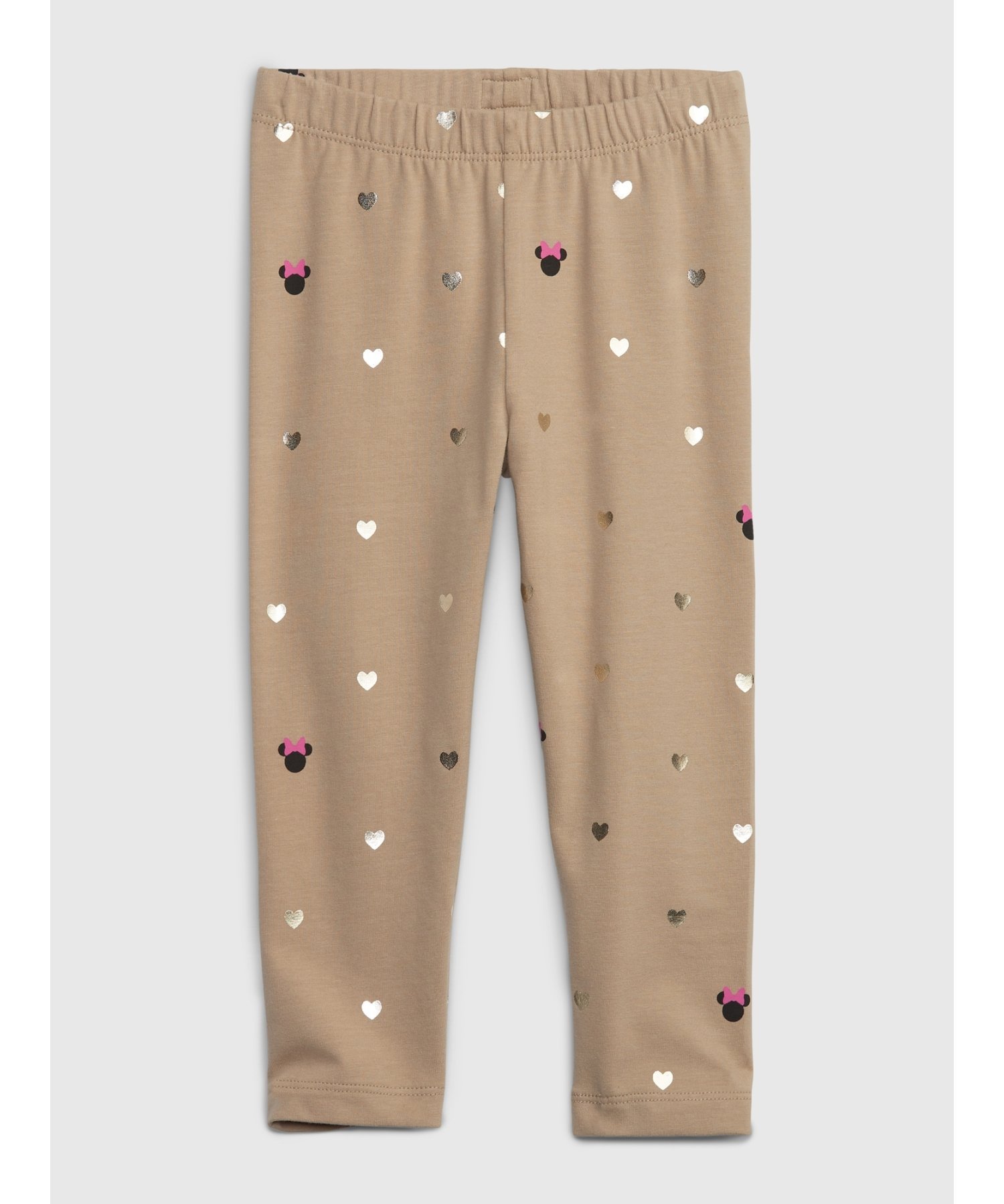 【SALE／60%OFF】GAP Babygap ディズニーブラナンフェイバリット ミニーマウス レギンス ギャップ 靴下・レッグウェア レギンス・スパッツ ベージュのサムネイル