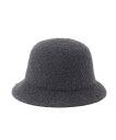 JACKROSE (U)JACKROSE/SOG FAKE ANGORA BK HAT ジャックローズ 帽子 ハット グレー ブラック