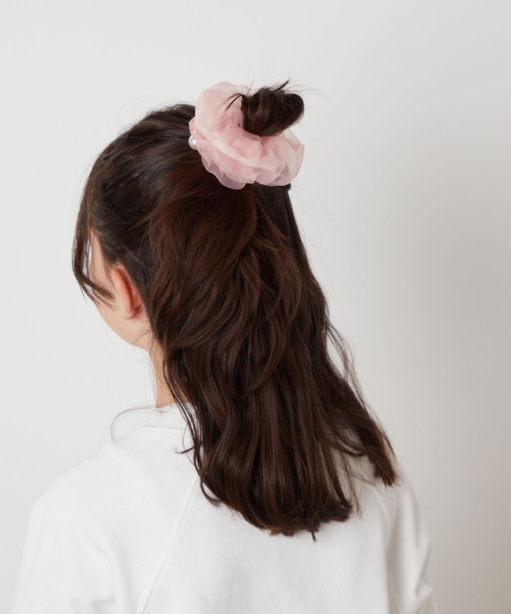 楽天Rakuten Fashiona.v.v [KIDS]シアーシュシュ アー・ヴェ・ヴェ ヘアアクセサリー その他のヘアアクセサリー ピンク グリーン ホワイト