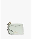 ケイト・スペード ニューヨーク 【SALE／55%OFF】kate spade new york レイラ スモール カード ホルダー リスレット ケイトスペードニューヨーク 財布・ポーチ・ケース 名刺入れ・カードケース カーキ【送料無料】