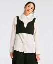 【SALE/40%OFF】BEIGE, EMILE / ビスチェ ベイジ, トップス その他のトップス ブラック ネイビー【送料無料】