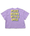 BREEZE WEB限定 カラフルバックロゴビッグTシャツ エフオーオンラインストア トップス カットソー・Tシャツ ブルー ピンク パープル グレー