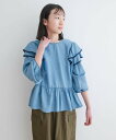 URBAN RESEARCH DOORS 『WEB/一部店舗限定サイズ』テンセルデニムブラウス(KIDS) アーバンリサーチドアーズ トップス その他のトップス...