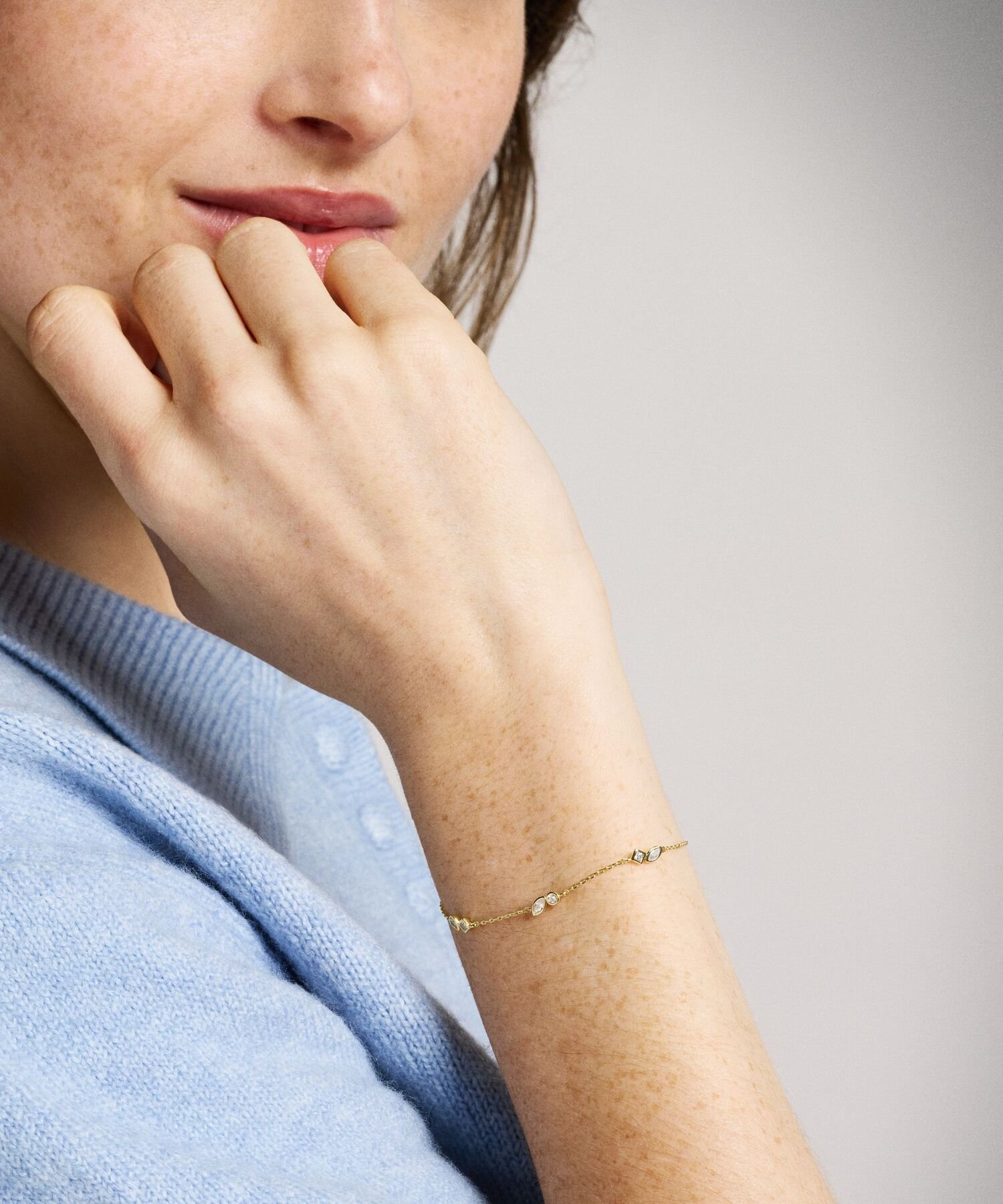 FOSSIL フォッシル アクセサリー レディース ブレスレット ゴールド JA7288710 フォッシル アクセサリー・腕時計 ブレスレット・バングル ゴールド【送料無料】