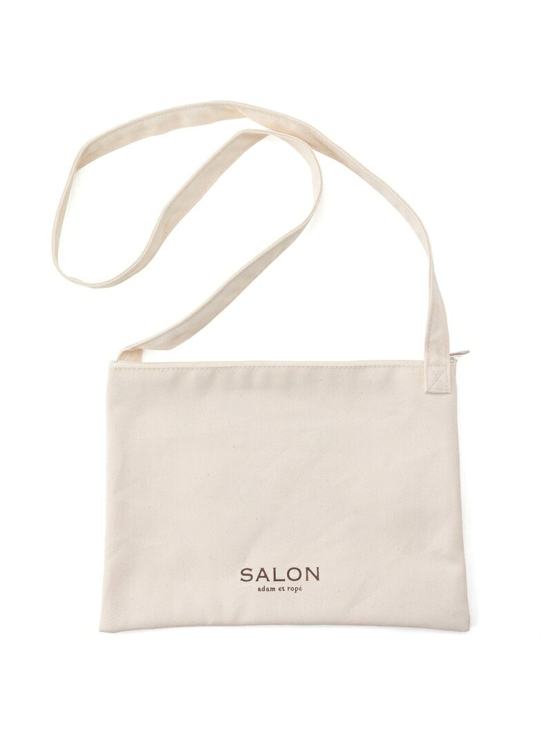 【SALE／60%OFF】SALON adam et rope' 【巡る純喫茶】サコッシュ(COFFEE HALLくぐつ草) サロン アダム エ ロペ バッグ ボディバッグ・ウエストポーチ ネイビー