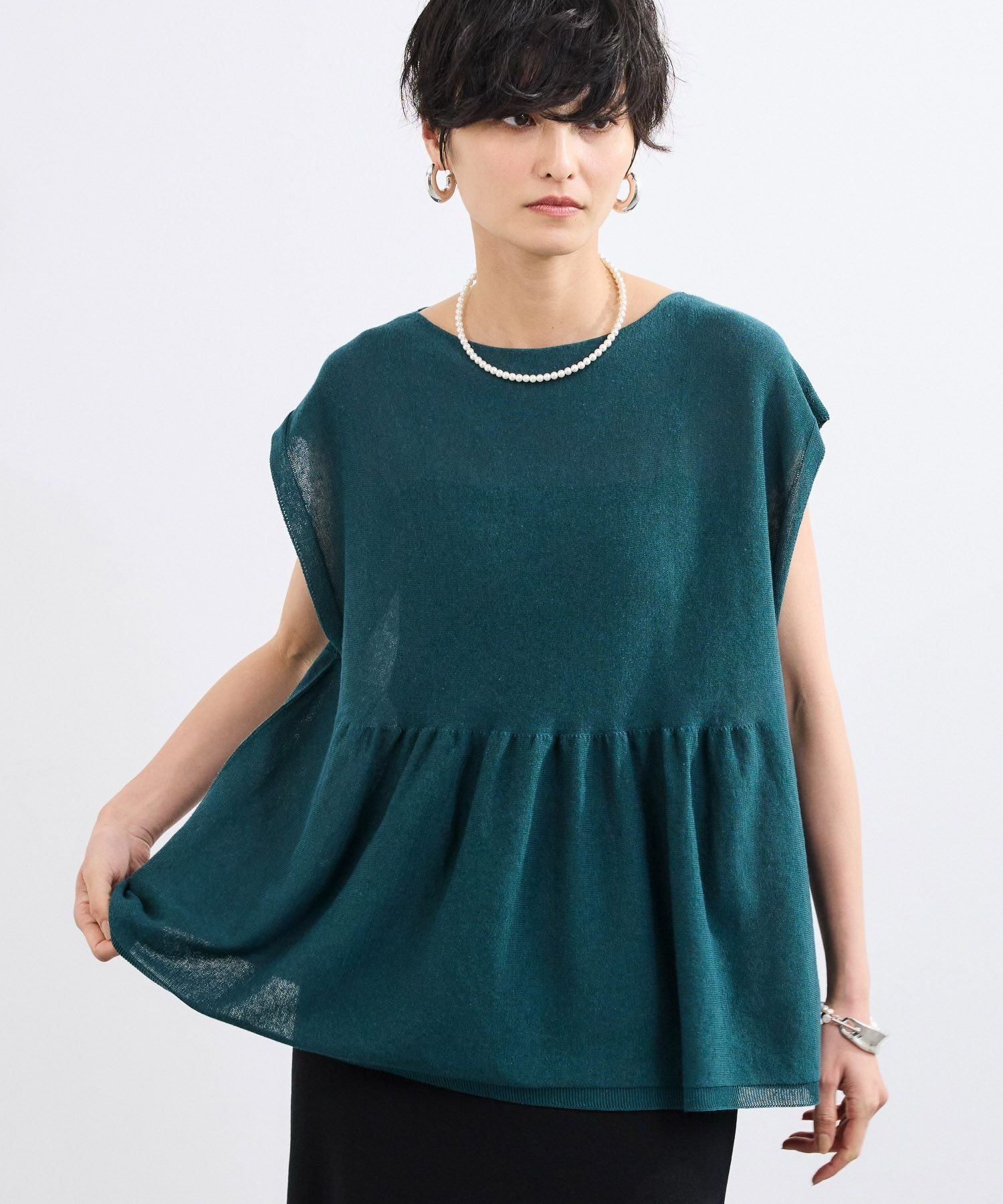 特別 SALE★BARNYARDSTORM★コイルノースリーブニット＊ブラック 楽天市場】【SALE／30%OFF】コイルノースリーブニット BARNYARDSTORM