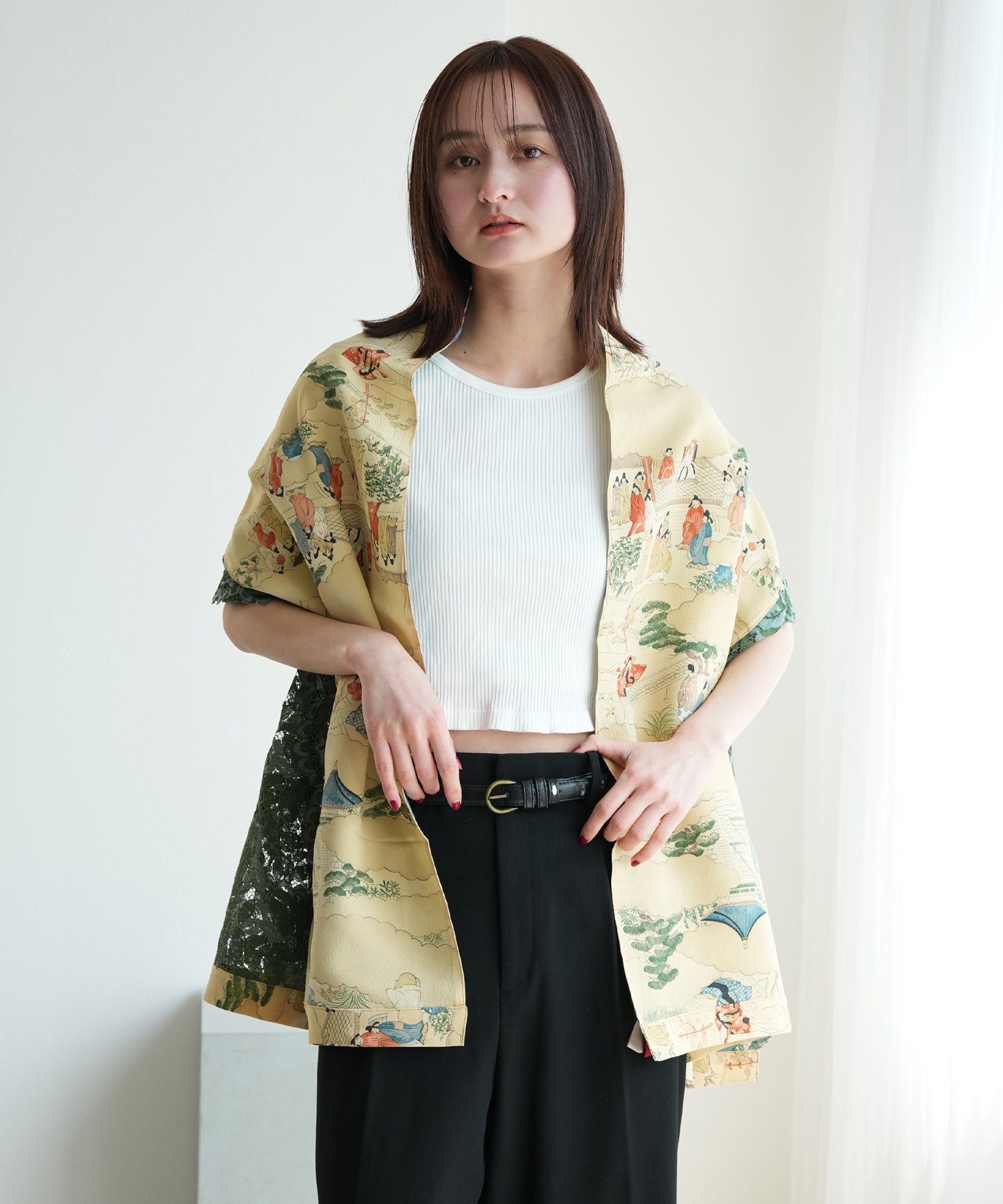 maison utatane maison utatane｜No.SHL03｜余白の情景 ウタタネ ファッション雑貨 マフラー・ストール・ネックウォーマー【送料無料】