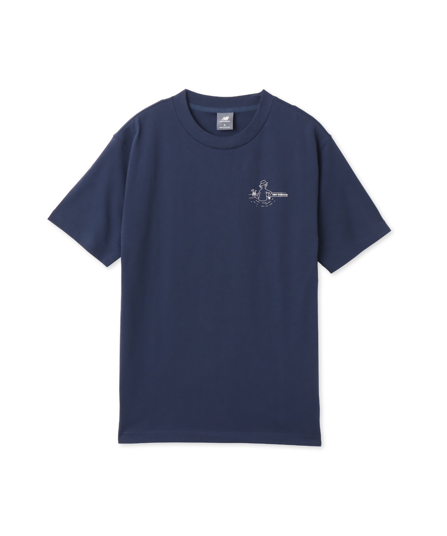 New Balance New Balance Fountain T-Shirt NBネイビー アトモス トップス カットソー・Tシャツ ネイビー【送料無料】
