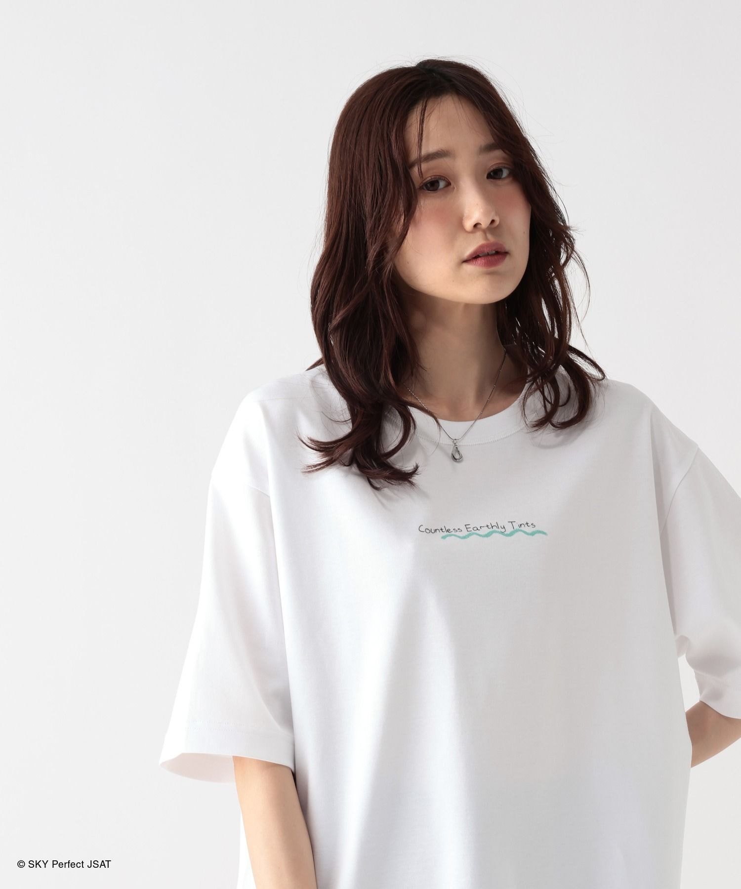 【SATELLITE CRAYON PROJECT】UNISEXグラフィックTEE/647376 グローバルワーク トップス カットソー・Tシャツ