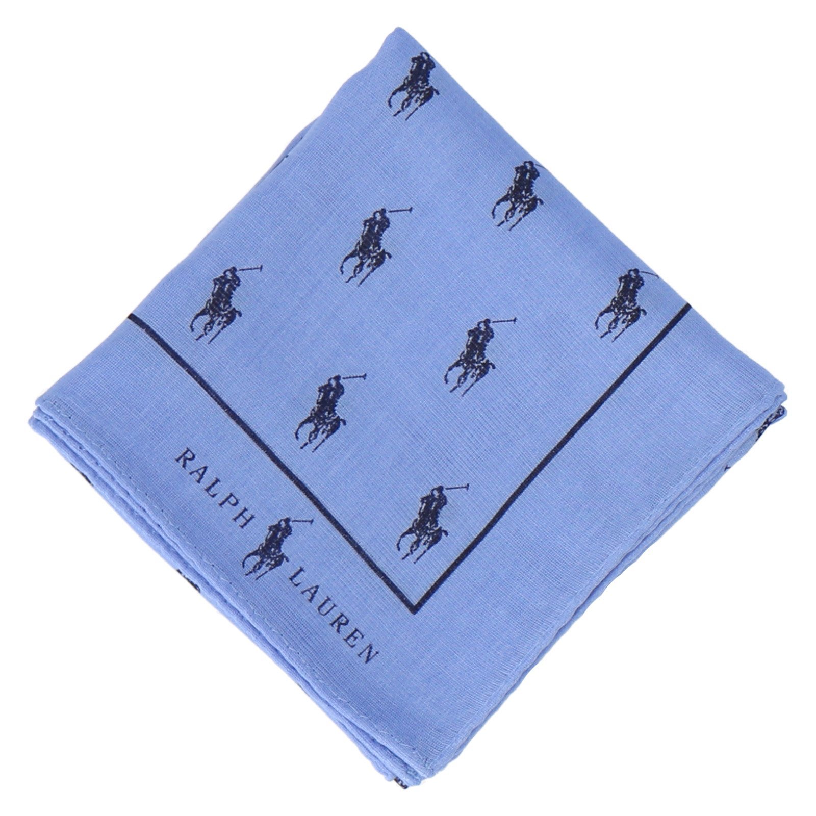 POLO RALPH LAUREN POLO RALPH LAUREN(ポロ ラルフ ローレン) プリントハンカチ インターモードカワベ ファッション雑貨 ハンカチ・ハンドタオル グリーン ベージュ 1