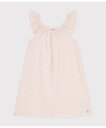 【SALE/20%OFF】PETIT BATEAU 半袖ナイトドレス プチバトー インナー・ルームウェア パジャマ ホワイト【送料無料】