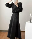 【SALE/49%OFF】ABITOKYO 七分袖ふくれジャガードショート丈ブラウス&ハイウエストロングスカートセットアップ アビトーキョー スーツ・フォーマル...